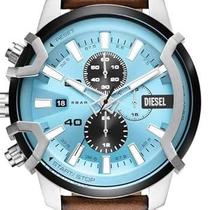 Relógio Diesel Dz4656 GRIFFED MARROM C/AZUL LANÇAMENTO - Majestoso Joias e Acessorios Relógio Diesel Dz4656 GRIFFED MARROM C/AZUL LANÇAMENTO - Majestoso Joias e Acessorios