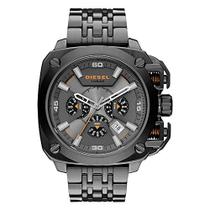 Relógio DIESEL Masculino BAMF Cronógrafo DZ7344 GunMetal Original com Nfe