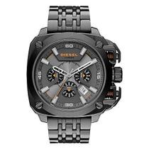 Relógio DIESEL Masculino BAMF Cronógrafo DZ7344 GunMetal Original com Nfe Relógio DIESEL Masculino BAMF Cronógrafo DZ7344 GunMetal Original com Nfe