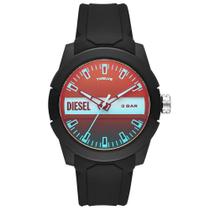 Relógio DIESEL masculino preto silicone DZ1982B1 P1PX