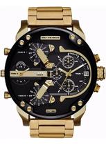 Relógio Diesel Mr Daddy Dz7333 Dourado F/Preto Completo C/NF - Majestoso Joias e Acessorios Relógio Diesel Mr Daddy Dz7333 Dourado F/Preto Completo C/NF - Majestoso Joias e Acessorios