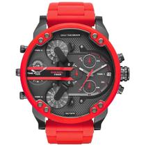 Relógio Diesel Mr. Daddy Dz7370 Vermelho Completo - Majestoso Joias e Acessorios