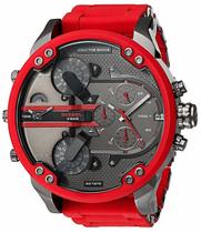 Relógio Diesel Mr. Daddy Dz7370 Vermelho - Majestoso Joias e Acessorios Relógio Diesel Mr. Daddy Dz7370 Vermelho - Majestoso Joias e Acessorios