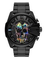 Relógio Diesel Skull Rainbow Dz4582 Mega Chief C/NF Completo - Majestoso Joias e Acessorios
