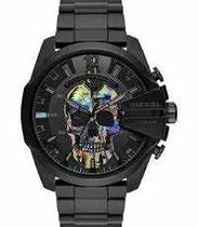 Relógio Diesel Skull Rainbow Dz4582 Mega Chief C/NF Completo Relógio Diesel Skull Rainbow Dz4582 Mega Chief C/NF Completo