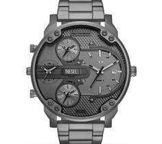 Relógio Diesel Stainless Steel DZ7487 Caixa 57mm