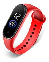 Relogio Digital À Prova Dagua Para Homens E Mulheres vermelho