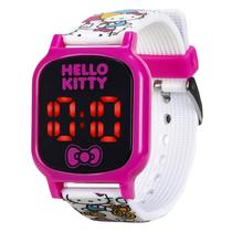 Relógio Digital Accutime Hello Kitty - LED e Quartzo para Meninas