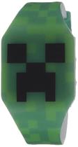 Relógio Digital Accutime Minecraft Creeper Infantil - Verde