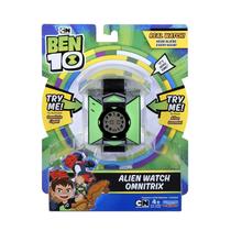 Relógio Digital Alien Omnitrix com Luz e Sons em Português Ben 10 Playmates Toys 76955 SUNNY 1799