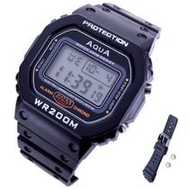 Relógio Digital Aqua GP-519 WR200M G Sport Masculino a Prova Dágua com Pulseira