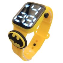 Relógio digital Batman Infantil Resistente à Água-Amarelo - SMACTUDO Relógio digital Batman Infantil Resistente à Água-Amarelo - SMACTUDO