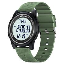 Relógio digital Beeasy Waterproof com alarme de cronômetro masculino e feminino