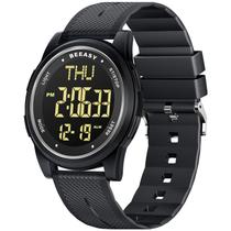 Relógio digital Beeasy Waterproof com cronômetro para homens