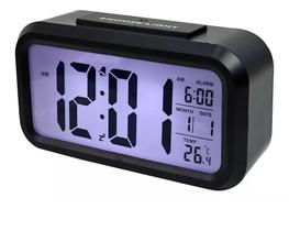 Relógio Digital Calendário Despertador Cabeceira e Mesa Sensor de Temperatura - YN CLOCK