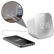 Relógio Digital De Mesa Philips R4406 Rádio FM Despertador