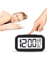 Relógio Digital De Mesa Portatil Idoso Sensor De Escuridão Relógio Digital De Mesa Portatil Idoso Sensor De Escuridão