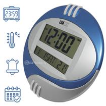 Relógio Digital de Parede e Mesa Com Calendário Alarme Temperatura Pontual ZB3001