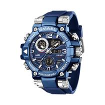 Relógio Digital De Quartzo Estilo Militar Masculino Com Caixa De Liga De Zinco Bronze Cronômetro