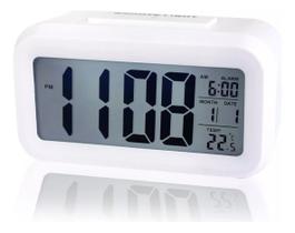 Relógio Digital Despertador Mesa Cabeceira Quarto Idoso - SKYSTORE
