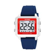 Relógio Digital Esportivo À Prova D'Água Para Jovens SKMEI 5Bar Cronômetro Contagem Regressiva Para