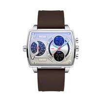 Relógio Digital Esportivo Masculino À Prova d'Água Com Duplo Display, Mostrador Grande Luminoso E