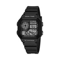 Relógio Digital Esportivo Masculino À Prova D'Água Luminosa Multifuncional Cronômetro Para Corrida