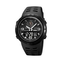 Relógio Digital Esportivo Masculino À Prova D'Água SKMEI 1655 Com Duplo Display Para Estudantes Relógio Digital Esportivo Masculino À Prova D'Água SKMEI 1655 Com Duplo Display Para Estudantes