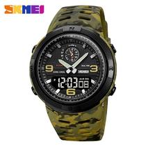 Relógio Digital Esportivo Masculino À Prova D'Água SKMEI 1655 Com Duplo Display Para Estudantes Relógio Digital Esportivo Masculino À Prova D'Água SKMEI 1655 Com Duplo Display Para Estudantes