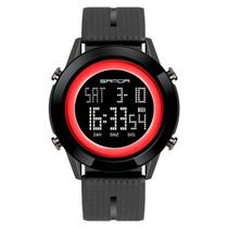 Relógio Digital Esportivo Masculino de Led Relógio de Pulso Eletrônico e Militar à Prova d'água