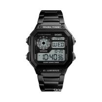 Relógio Digital Esportivo Retro À Prova D'Água Masculino SKMEI 1335 Relógio De Pulso Em Aço