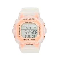Relógio Digital Feminino Transparente Shunway S-Sports - Tudo em Caixa