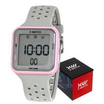 Relógio Digital Feminino Xwatch Original de Pulso Resistente