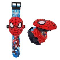 Relógio digital FILDANCO Superhero Projector Kids Red Relógio digital FILDANCO Superhero Projector Kids Red