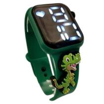 Relógio Digital Infantil Dinossauro Meme_Verde - Smactudo Relógio Digital Infantil Dinossauro Meme_Verde - Smactudo