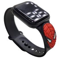 Relógio digital Infantil Homem Aranha Resistente à Água - SMACTUDO