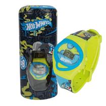 Relógio Digital Infantil Hot Wheels com Cofrinho para Moedas