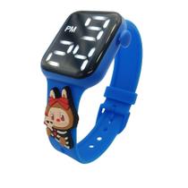 Relógio Digital Infantil Led Colecionável Labubu - Smactudo Relógio Digital Infantil Led Colecionável Labubu - Smactudo