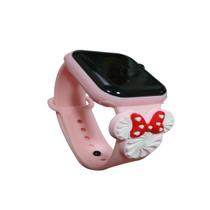 Relógio Digital Infantil Minnie Mouse Resistente à Água_Rosa