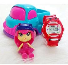 Relógio Digital Infantil para Crianças Meninos/Meninas Esportivo Pulseira Silicone Colorido Sport Quartz