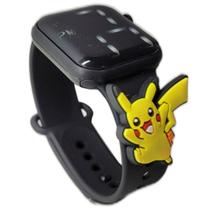 Relógio digital Infantil Pikachu Resistente à Água - SMACTUDO Relógio digital Infantil Pikachu Resistente à Água - SMACTUDO