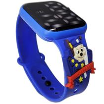 Relógio Digital Infantil Resistente à água com Personagens e Super Herois