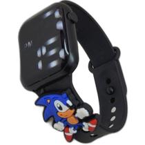 Relógio digital Infantil Sonic Resistente à Água - SMACTUDO