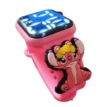 Relógio Digital Infantil Stitch Angel_Rosa - SMACTUDO