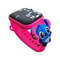 Relógio digital Infantil Stitch Resistente à Água-rs
