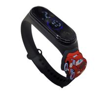 Relógio Digital Infantil Touch Aprenda Brinque Carros pr - SMACTUDO