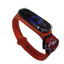 Relógio Digital Infantil Touch Aprenda Brinque Carros vrm Relógio Digital Infantil Touch Aprenda Brinque Carros vrm