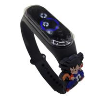 Relógio Digital Infantil Touch LED Super Heróis resistente à Água Dragon Ball_Son Goku-Pr - SMACTUDO