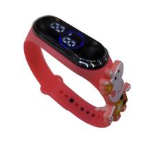 Relógio Digital Infantil Touch Resistente à Água - Peppa Pig - Rosa