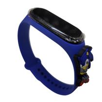 Relógio Digital Infantil Touch Resistente à Água Sonic - SMACTUDO Relógio Digital Infantil Touch Resistente à Água Sonic - SMACTUDO